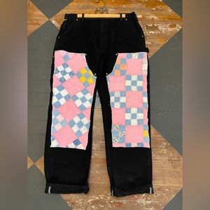 Quilt patch Carhartt pants